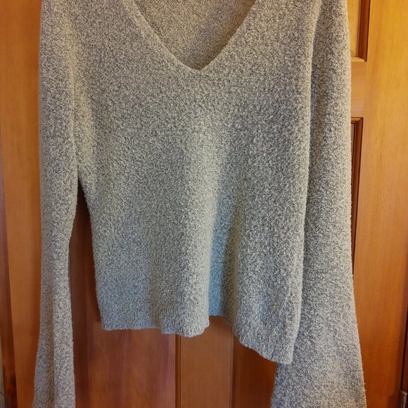 💋 LAST CHANCE 💋 Boho sage green cozy pullover - Picture 5 of 11